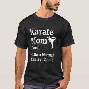Camiseta Definição Clássica de Mãe de Karatê Engraçado Kara