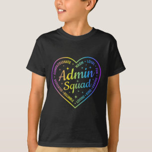 Camiseta Definição da Equipe de Administração Admin Instant