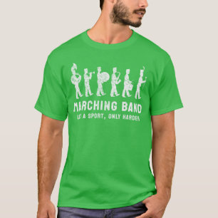 Camiseta Definição da família da banda marcial escolar