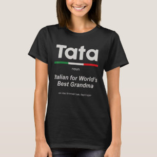 Camiseta Definição Da Maior Família Italiana Do Mundo De Ta