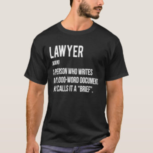 Camiseta Definição De Advogado Para Estudantes De Direito