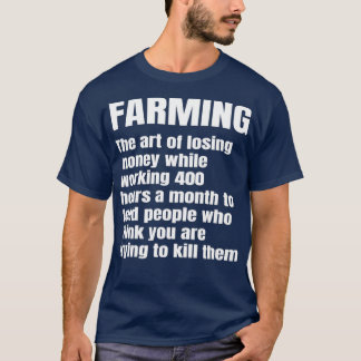 Camiseta Definição de Agricultura Engraçada Agricultura Agr