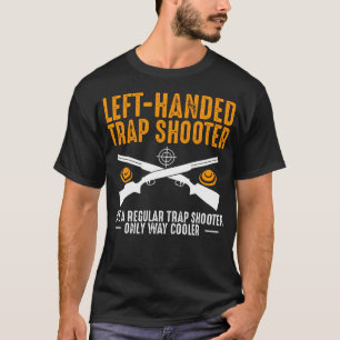 Camiseta Definição de Atirador de Trap Canhoto Tiro ao Prat