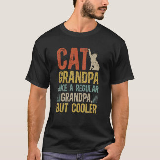 Camiseta Definição de Avô de Gato Avô de Gato Amante de Gat