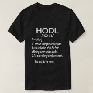 Camiseta Definição De Bitcoin De Hodt - Btc Investment Cr