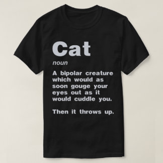 Camiseta Definição de Cat