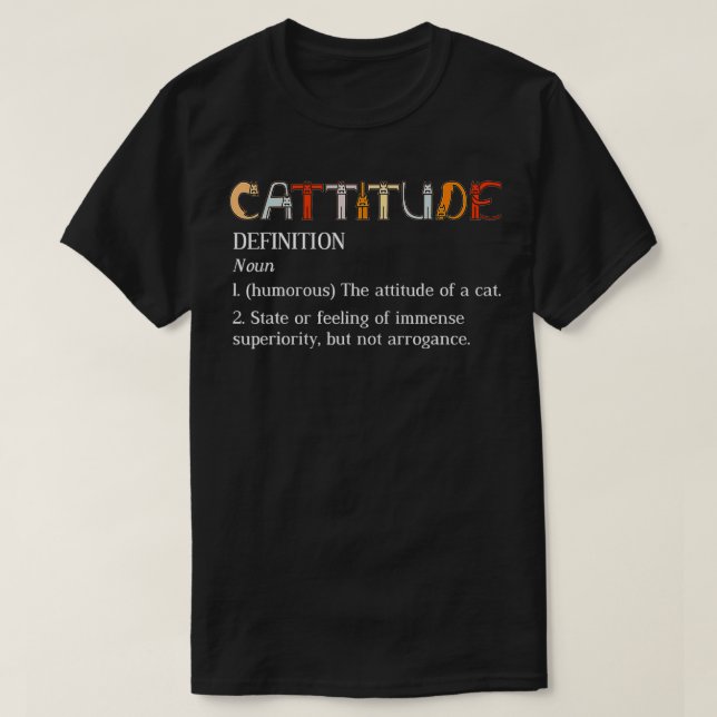 Camiseta Definição de categoria (Frente do Design)