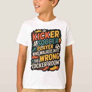 Camiseta Definição de Chutador Engraçado Futebol Piada Desi