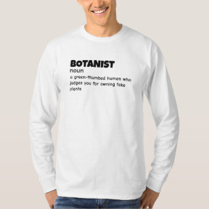Camiseta Definição de Cientista do polegar verde