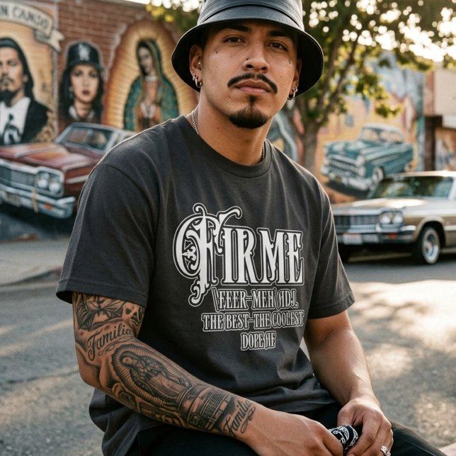 Camiseta definição de citação Firme (Firme quote definition T-Shirt)