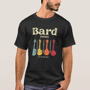 Camiseta Definição de Classe Bardo em Mesa Musicalmente Pro