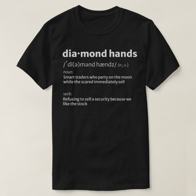 Camiseta Definição de Dicionário de Mãos Diamond GME Gamest (Frente do Design)