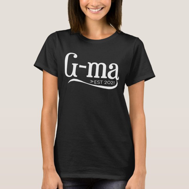 Camiseta Definição De G-Mães Vovó Engraçada Gma A Ser No Fi (Frente)