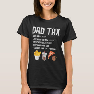 Camiseta Definição de Imposto Pai Funny Dia de os pais Humo