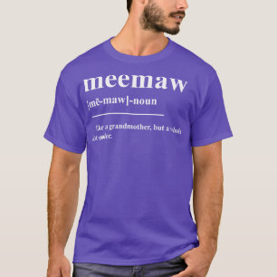 Camiseta Definição De Meemaw