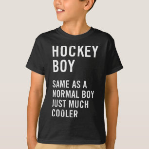 Camiseta Definição de Menino de Hóquei Divertida