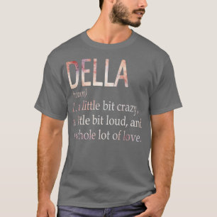 Camiseta Definição de Nome de Rapariga Della