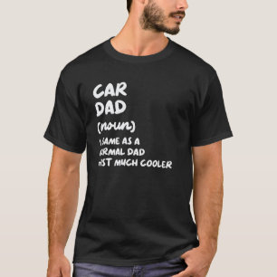 Camiseta Definição de Pai de Carro Engraçado Mecânico de Ca