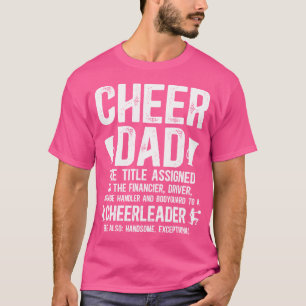 Camiseta Definição de Pai de Cheerleader Pai de um Cheerlea