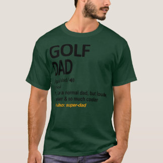 Camiseta Definição de Pai Golf