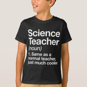 Camiseta Definição de Professor de Ciências Divertido Ck pa