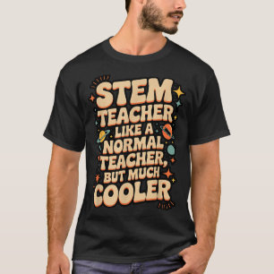 Camiseta Definição de Professor de Stem Engraçado Ciência M