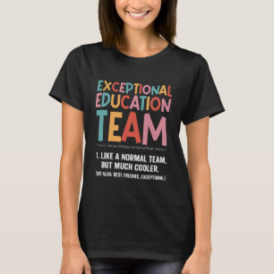 Camiseta Definição de Professor Sped da Equipe de Educação