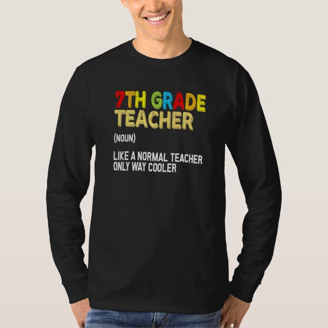 Camiseta Definição De Professores Do 7 (Frente)