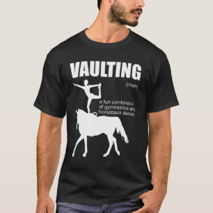 Camiseta Definição de Saltos Equestres Dança Equestre e Gin