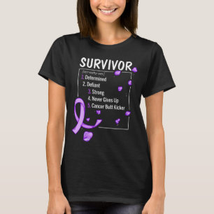 Camiseta definição de sobrevivente de epilepsia