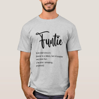 Camiseta Definição de tia Funtie