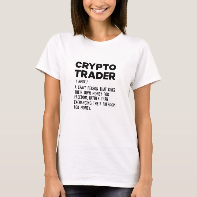 Camiseta Definição de Trator de Criptografia (Frente)