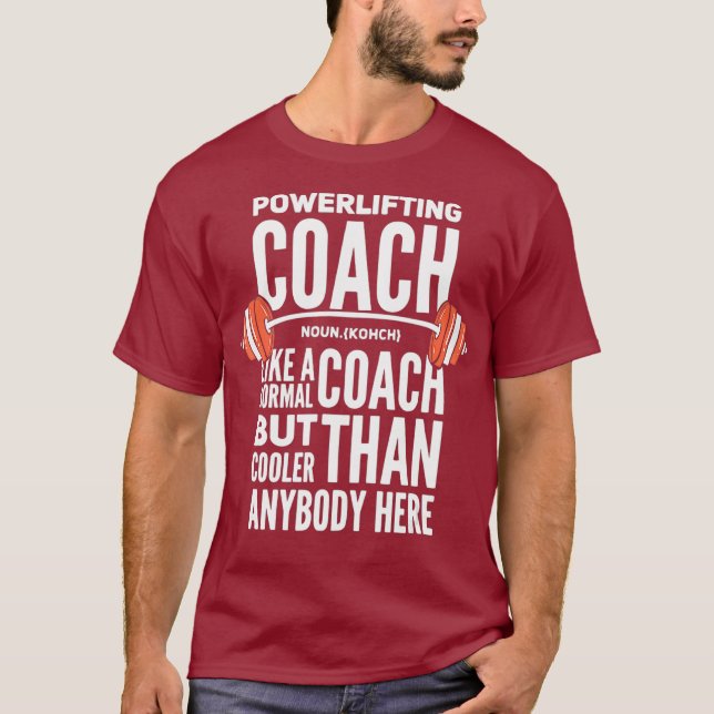 Camiseta Definição De Treinador De Arranque Para Combustíve (Frente)