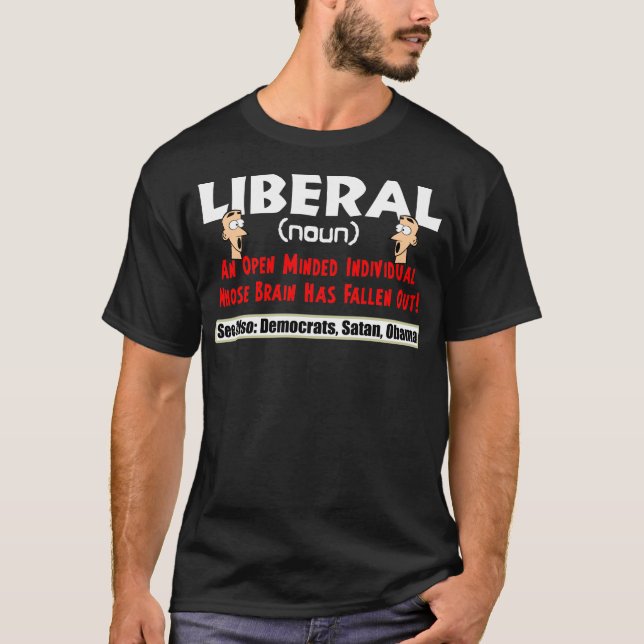 Camiseta Definição de um liberal (Frente)