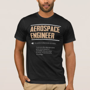 Camiseta Definição de uma ideia do presente do engenheiro