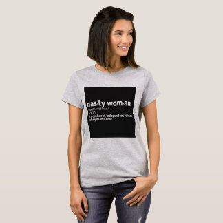 Camiseta Definição de uma mulher desagradável