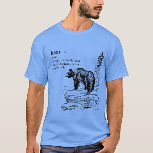 CAMISETA DEFINIÇÃO DE URSO (Frente)