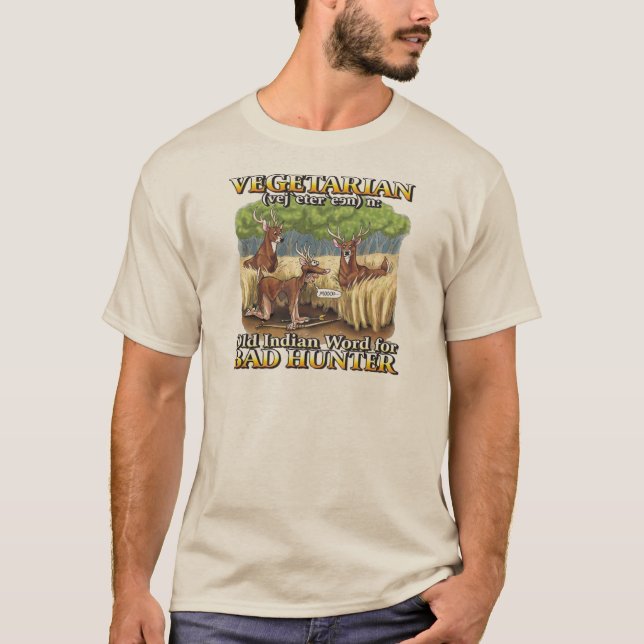 Camiseta Definição de Vegetariano (Frente)