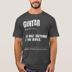 Camiseta Definição De Violão O Melhor Instrumento Do Mundo