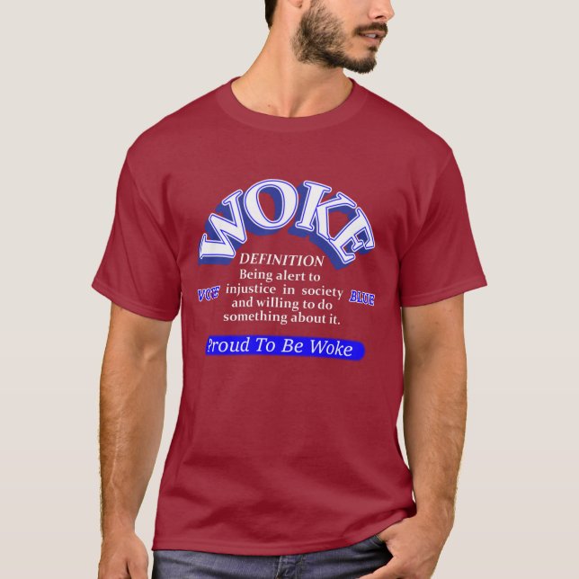 Camiseta Definição de Woke (Frente)