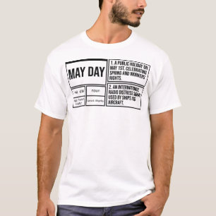 Camiseta Definição Dicionário Estético do Dia do Trabalhado