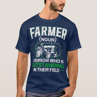 Camiseta Definição do agricultor Pai Engraçado de Transform