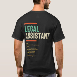 Camiseta Definição do Assistente Jurídico