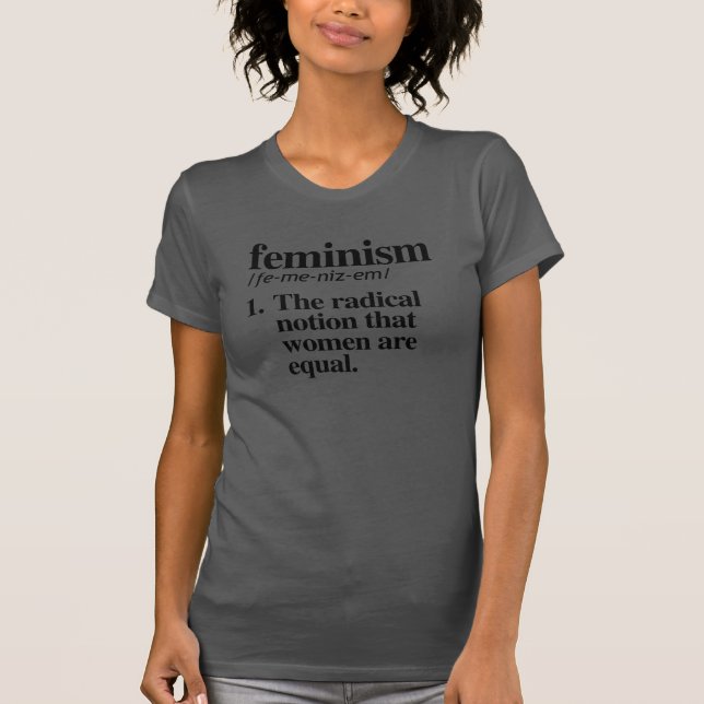 Camiseta Definição do feminismo (Frente)