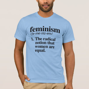 Camiseta Definição do feminismo