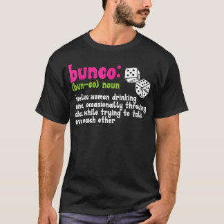 Camiseta Definição do Jogo de Bunco