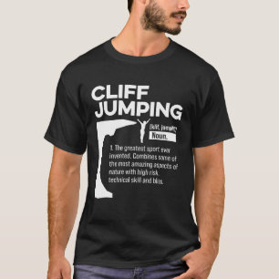Camiseta Definição do Substantivo Salto de Penhasco Tombsto