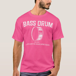 Camiseta Definição do tambor de latão Engraçado Marcha Engr