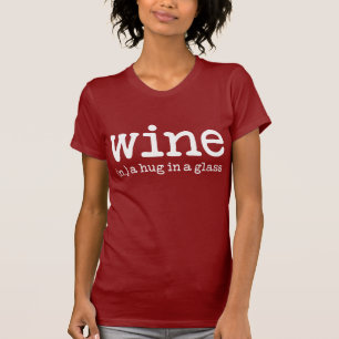 Camiseta Definição do vinho