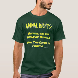 Camiseta Definição dos direitos dos animais